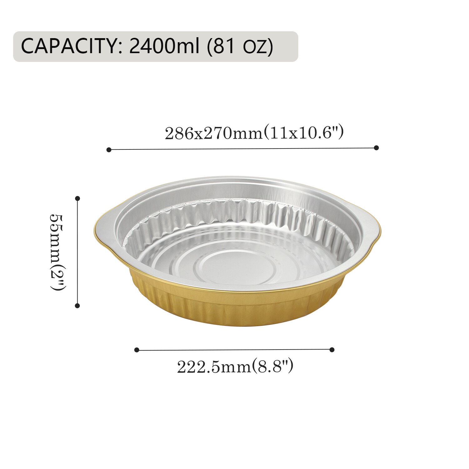 aluminum pan