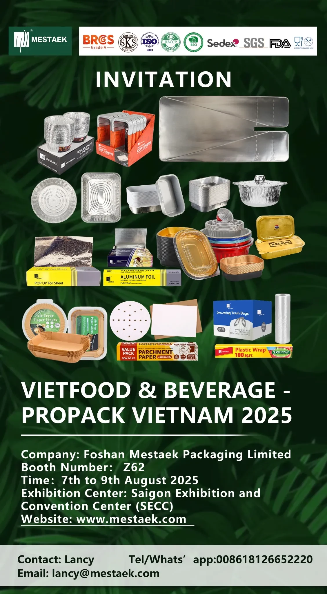 MESTAEK to Exhibit at Vietfood & Beverage – ProPack Vietnam 2025